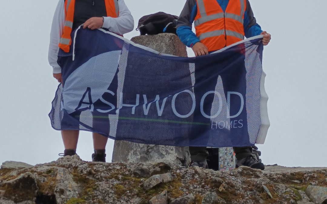 Adventurous pair help Ashwood Homes reach new heights