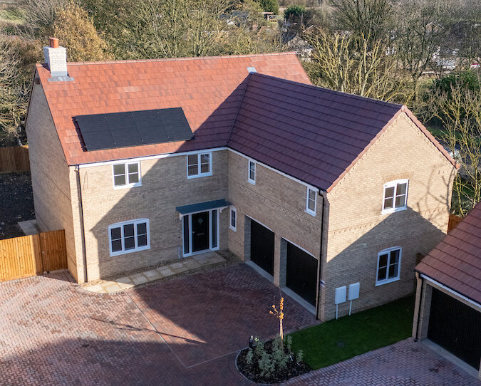 house with double garage
